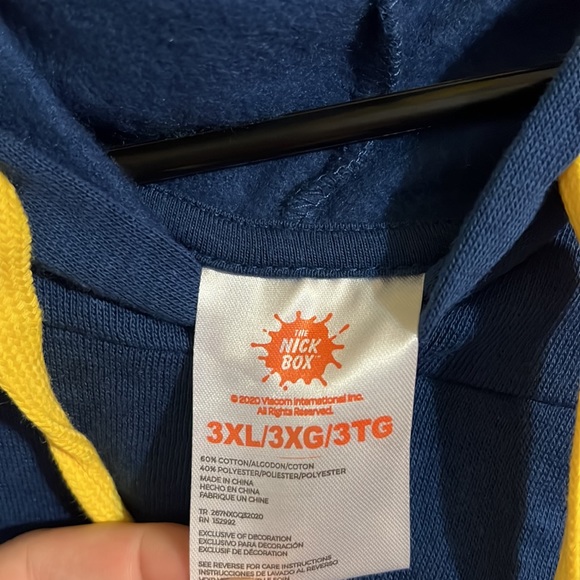 Hey Arnold! Nick Box Exclusive Halloween Hoodie 3XL NWT - Picture 4 of 7